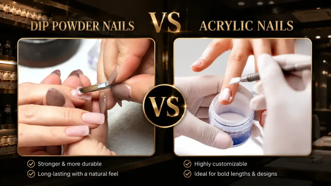 Dip Powder Nails vs Acrylic Nails Cost Comparison in Phoenix