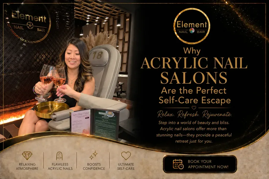 Acrylic Nail Salons Self Care Escape