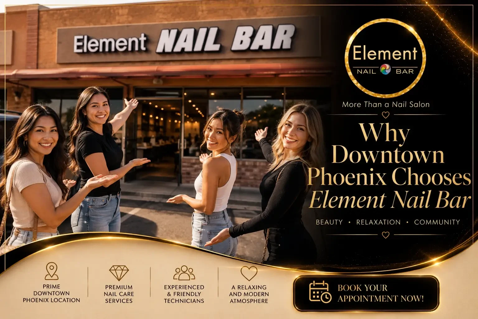 Element Nail Bar in Downtown Phoenix