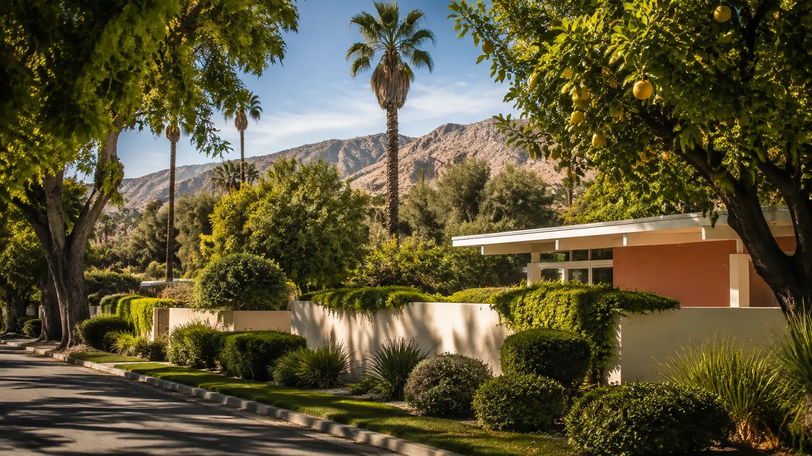 Arcadia Lite–inspired Arizona streetscape used as a visit-planning image