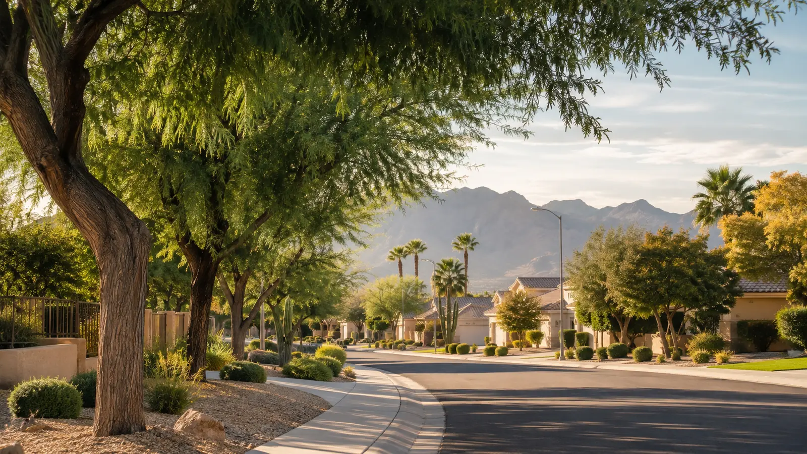 El Mirage–inspired Arizona streetscape used as a visit-planning image