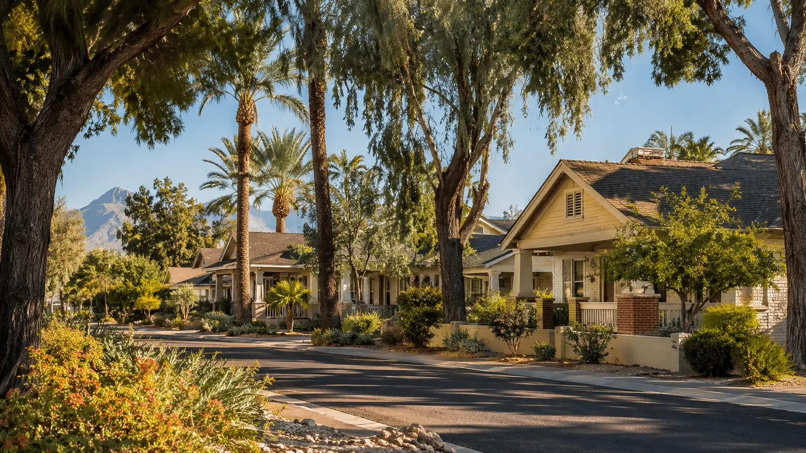 F.Q. Story–inspired Arizona streetscape used as a visit-planning image