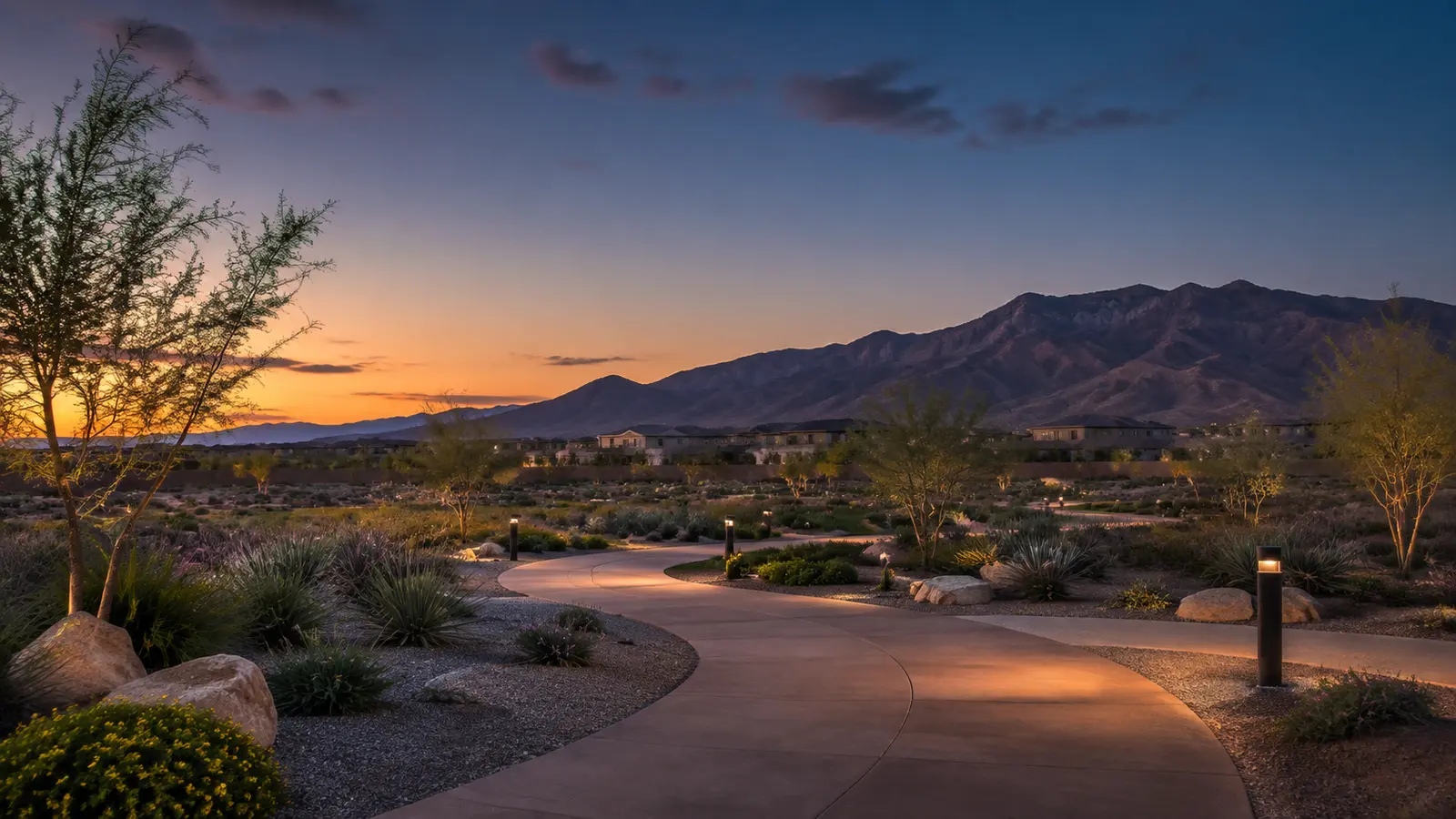 Goodyear–inspired Arizona streetscape used as a visit-planning image