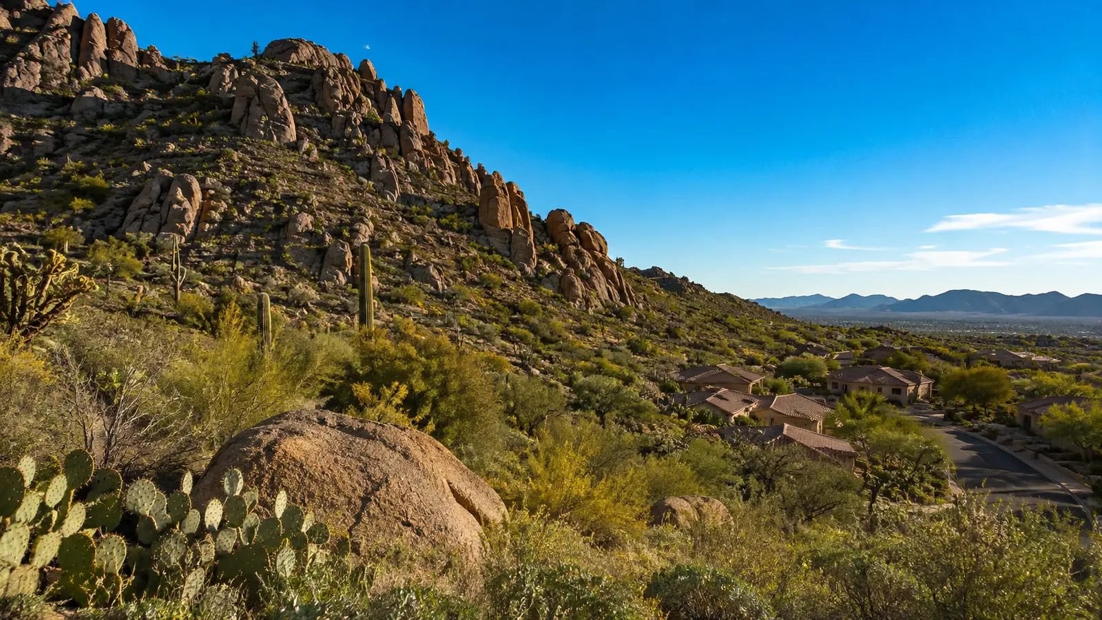 North Mountain Village–inspired Arizona streetscape used as a visit-planning image