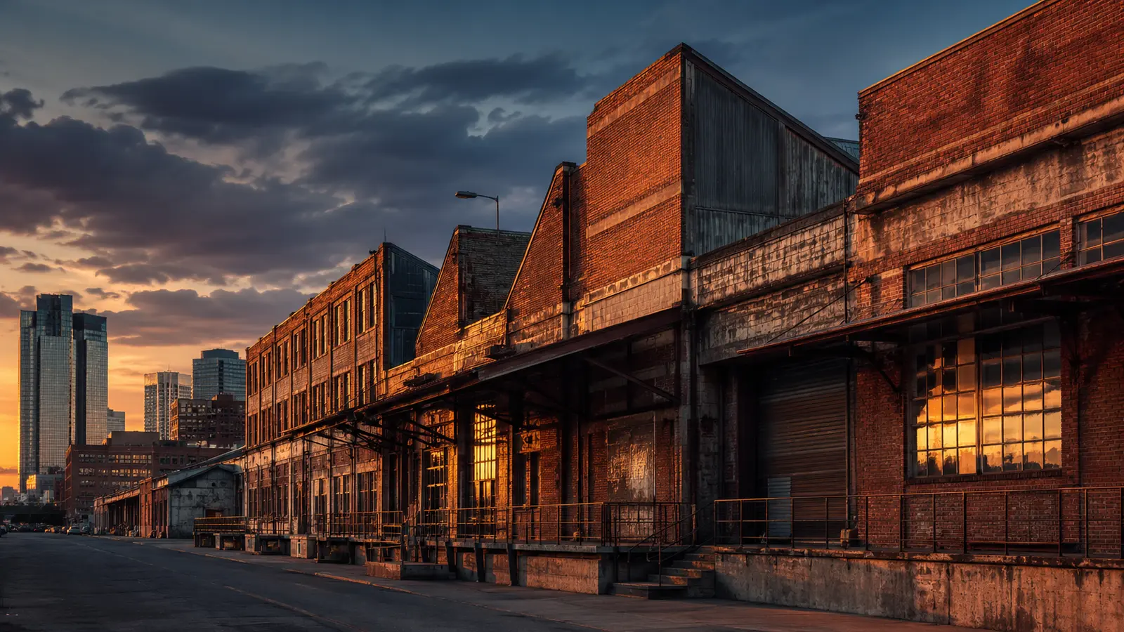 Warehouse District–inspired Arizona streetscape used as a visit-planning image