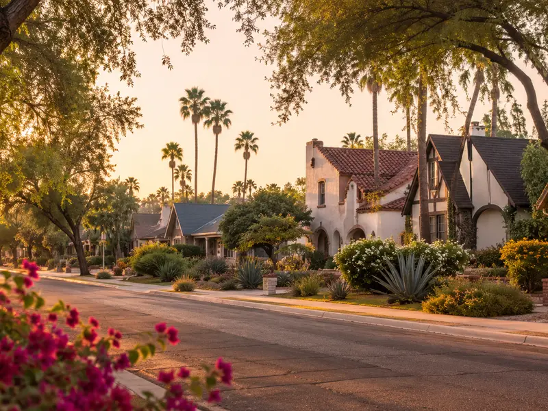 Willo Historic District area atmosphere for the Downtown Phoenix salon guide