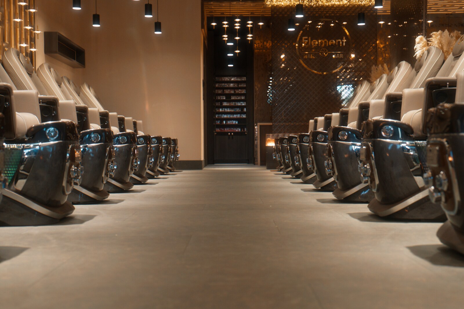 Actual pedicure interior at Element Nail Bar — Downtown Phoenix for the Apache Junction visit guide