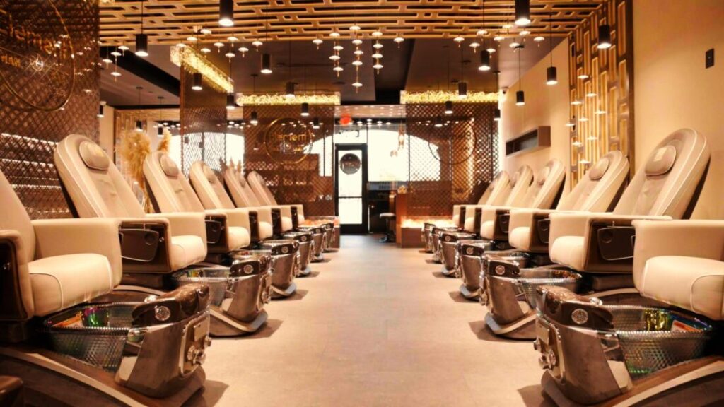 Interior of Element Nail Bar at 530 E McDowell Rd #103 in Phoenix