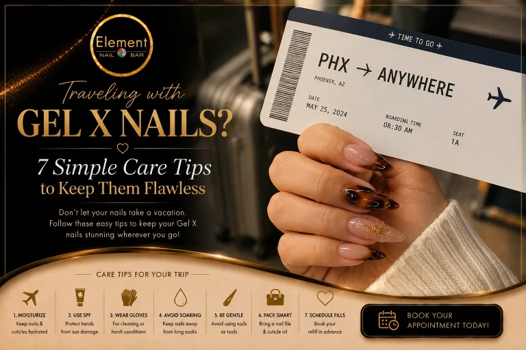 Traveling with Gel X Nails? 7 Simple Care Tips to Keep Them Flawless