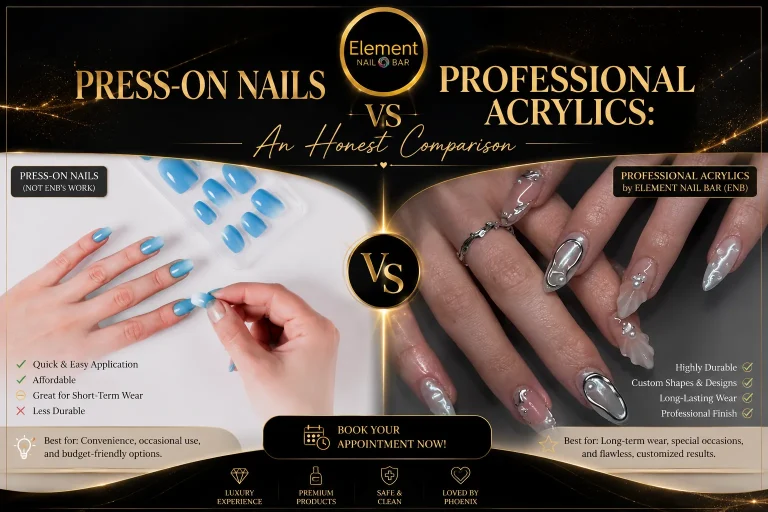 Press-On Nails vs Professional Acrylics: An Honest Comparison