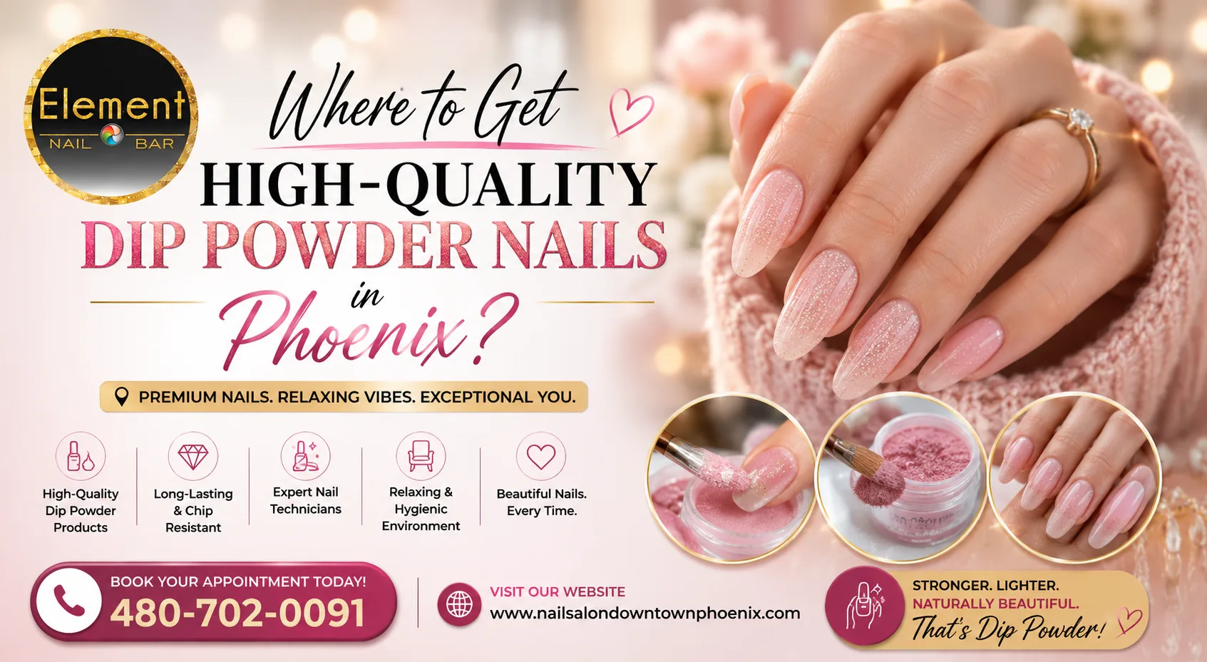 Where to Get High-Quality Dip Powder Nails in Phoenix?