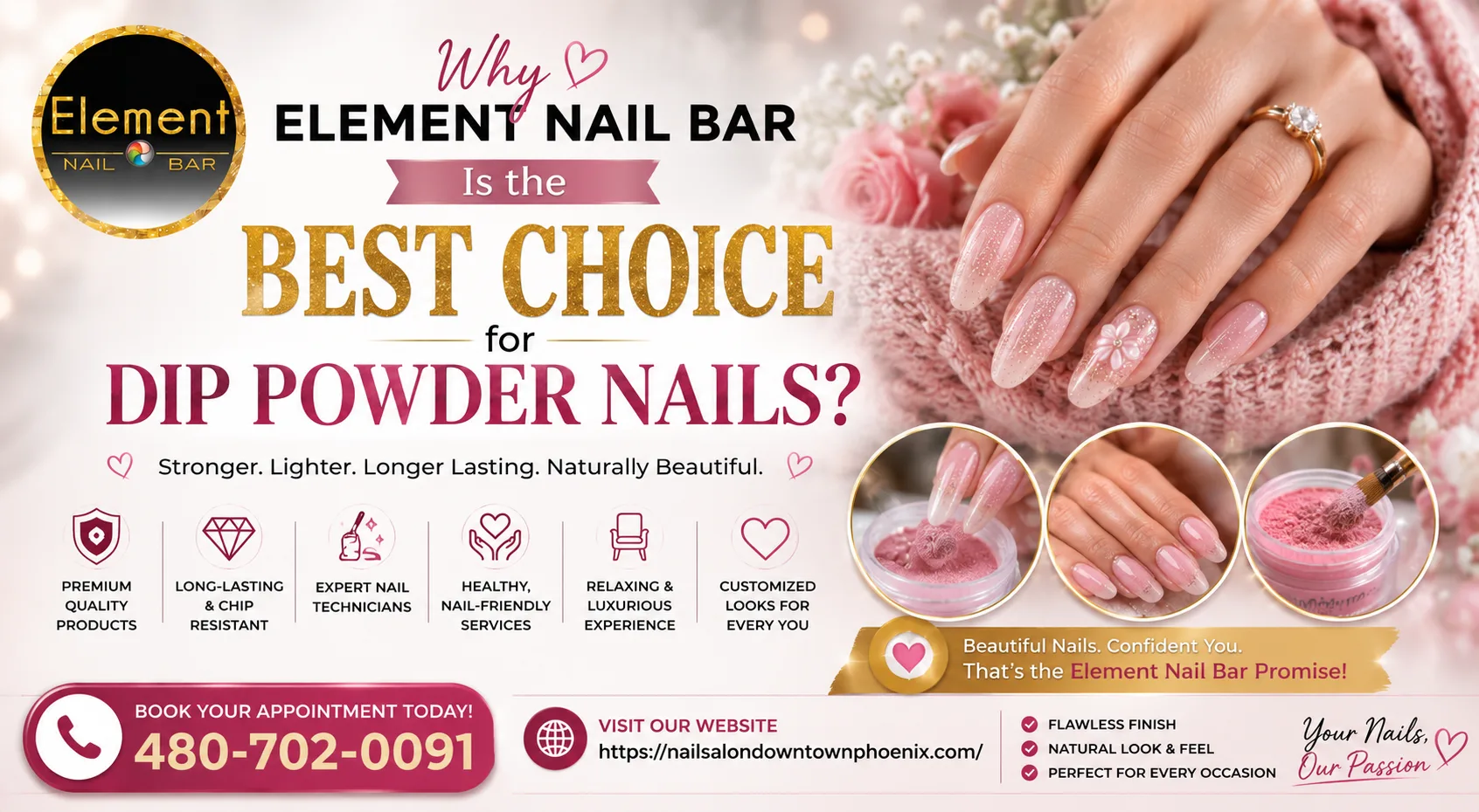 Where to Get High-Quality Dip Powder Nails in Phoenix? 