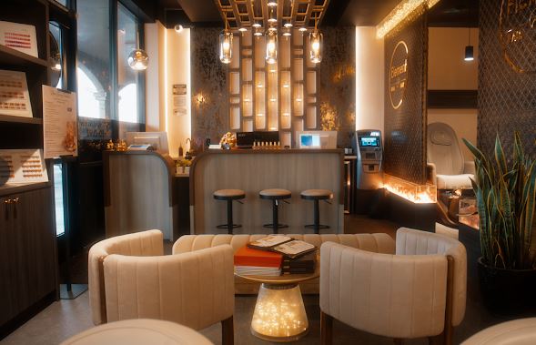 Element Nail Bar Downtown Phoenix interior