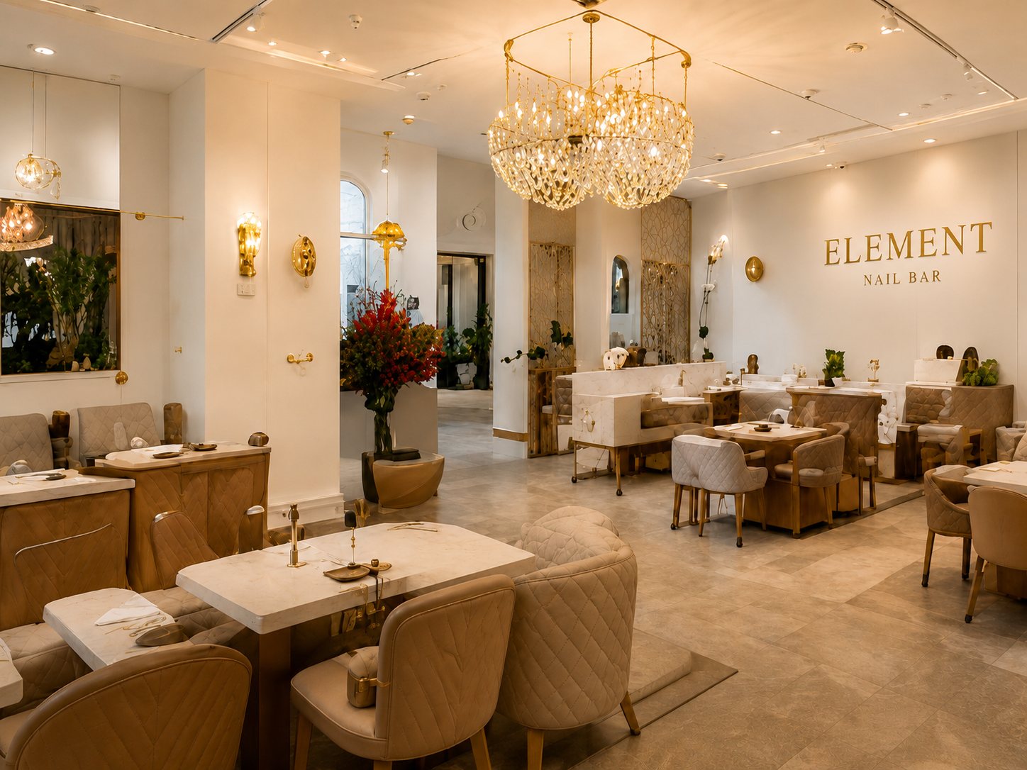 Element Nail Bar Arcadia interior