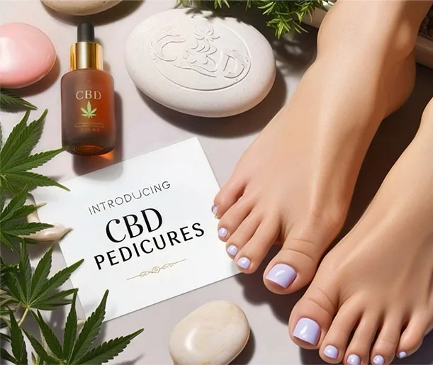A Cooling Pedicure for Tired Feet